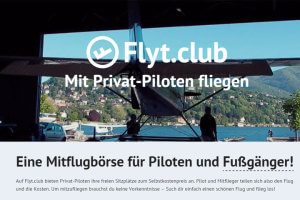 Auf Flyt.Club kommen Privat-Piloten und Laien zusammen