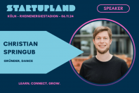 Mehrfachgründer Christian Springub kommt ins Startupland
