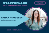 Localyze-Gründerin Hanna Asmussen reist ins Startupland