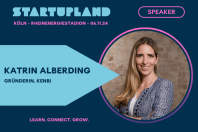 Kenbi-Gründerin Katrin Alberding kommt ins Startupland